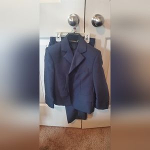 Bocaccio Uomo Boys Navy Blue Suit, Size 6